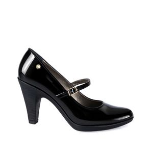 Zapato Reina Casual ALE-2422 Negro Viale Cuero