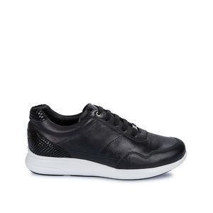 Zapatilla Casual ALE-2454 Negro Viale Cuero