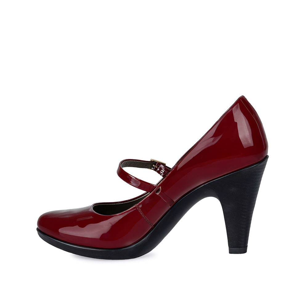 Zapato Reina Casual Mujer Cuero Viale Vino VIALE