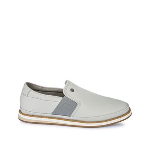 Zapato Mocasín Casual CTU-001 Hueso Calimod Cuero