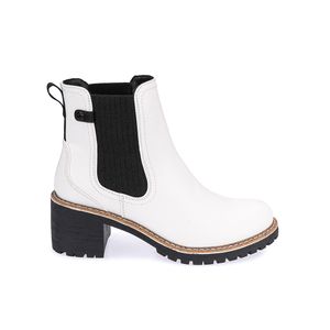 Botin Chelsea Casual DAVI-2307 Blanco ADV