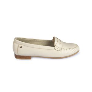 Zapato Mocasín Casual AVE-2310 Vainilla Viale Cuero