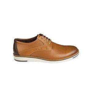 Zapato Derby Casual ANGELO-059 Natural Viale Homme Cuero