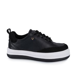 Zapatilla Casual CARLA-008 Negro Piazza