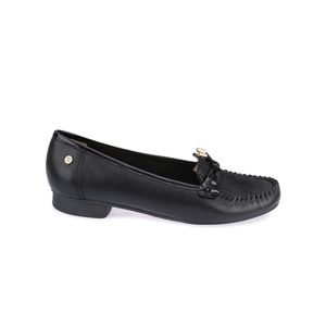 Zapato Mocasín Casual DENI-2106 Negro Viale Cuero