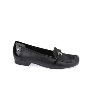 Zapato Mocasín Casual DENI-2203 Negro Viale Cuero