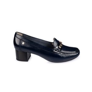 Zapato Mocasín Casual DENI-2314 Azul Viale Cuero