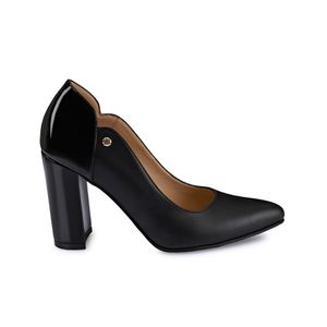 Zapato Stiletto Vestir DON-136 Negro Piazza