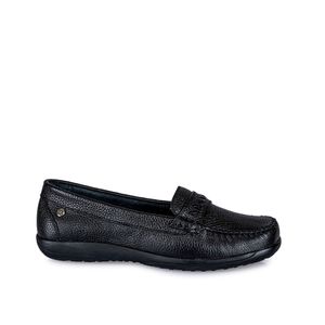 Zapato Mocasín Casual DOM-2402 Negro Viale Cuero