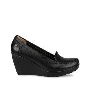 Zapato Mocasín Casual DK-2413 Negro Viale Cuero