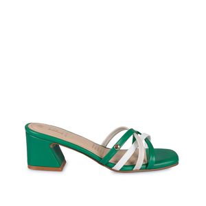 Sandalia Slide Casual DON-152 Verde Piazza