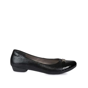 Zapato Ballerina Casual ECO-2420 Negro Viale Cuero