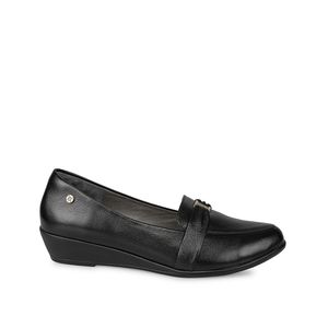 Zapato Mocasín Casual ECO-2422 Negro Viale Cuero