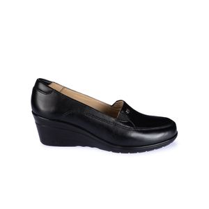 Zapato Mocasín Casual LE-2203 Negro Viale Cuero