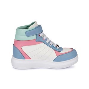 Zapatilla Botin Casual LIA-099 Blan/Cele Piazza Kids