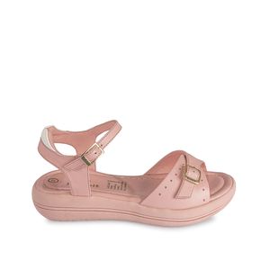 Sandalia D'orsay Casual LIA-122 Rosado Rabbit Cuero