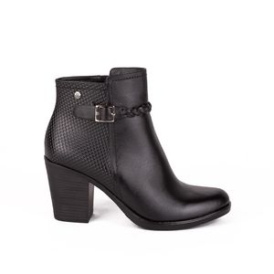 Botin Jodhpur Casual LINDA-2210 Negro Viale Cuero