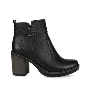 Botin Jodhpur Casual LINDA-2413 Negro Viale Cuero