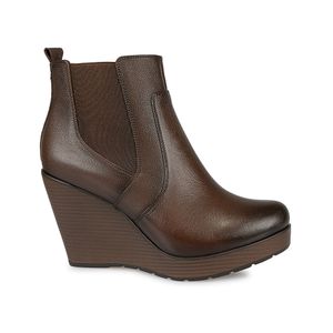 Botin Chelsea Casual LINDA-2414 Africano Viale Cuero