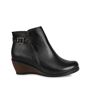 Botin Jodhpur Casual LINDA-2415 Negro Viale Cuero