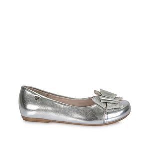 Zapato Ballerina Vestir MADIS-079 Plata Piazza Kids