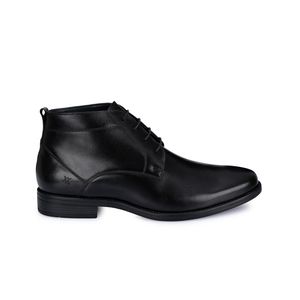 Botin Derby Casual MATEO-059 Negro Viale Homme Cuero