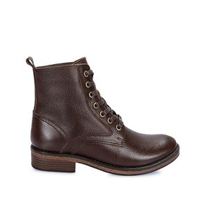 Botin Derby Casual RUSSO-2401 Cafe Viale Cuero