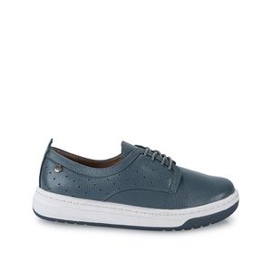 Zapato Oxford Casual SHAM-2401 Acero Viale Cuero