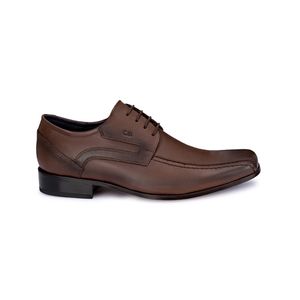 Zapato Derby Vestir VAU-006 Marron Calimod Cuero