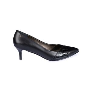 Zapato Reina Vestir TATI-2316 Negro Viale Cuero