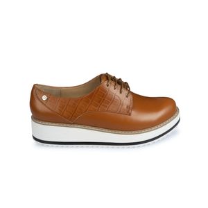 Zapato Derby Casual TATI-2312 Cobre Viale Cuero