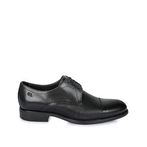 Zapato Derby Vestir VFD-002 Negro Calimod Cuero