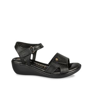 Sandalia D'orsay Casual WIL-2401 Negro Viale Cuero