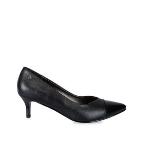 Zapato Reina Vestir TATI-2423 Negro Viale Cuero