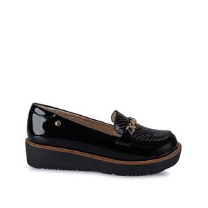 Zapato Mocasín Casual WAL-338 Negro Piazza