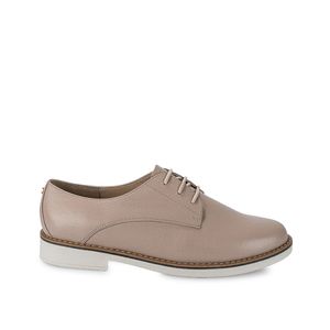 Zapato Oxford Casual TATI-2410 Avena Viale Cuero