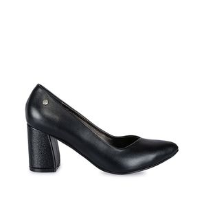 Zapato Reina Vestir TATI-2420 Negro Viale Cuero