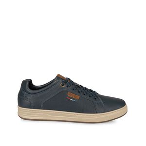 Zapatilla Casual UDF-101 Azul Calimod Cuero