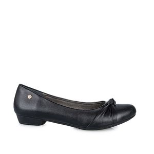 Zapato Ballerina Casual ECO-2410 Negro Viale Cuero