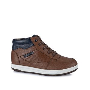 Botin Derby Casual ANGEL-083 Tabaco Rabbit Cuero