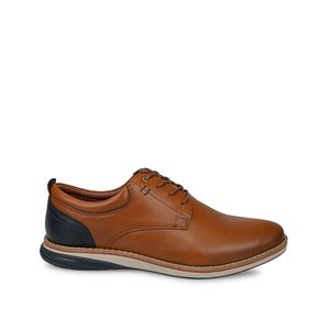 Zapato Derby Casual JOSE-044 Habano Viale Homme Cuero