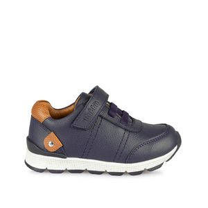 Zapatilla Casual ANDY-028 Azul Rabbit Cuero