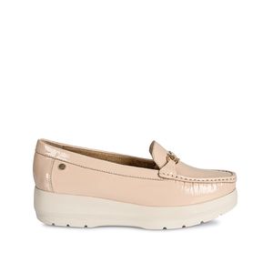 Zapato Mocasín Casual DENI-2313 Palo/Rosa Viale Cuero