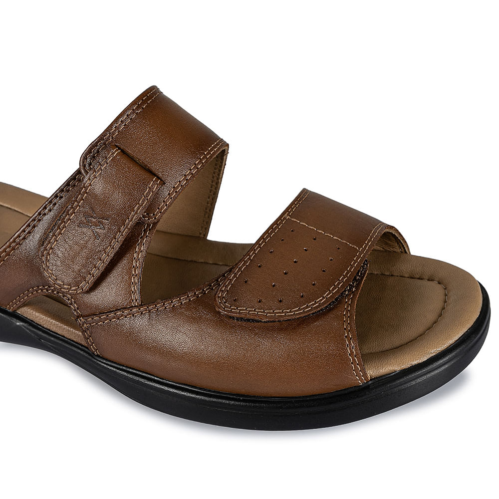 Sandalias de cuero hombre on sale