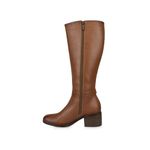 BOTA-ALTA-BASICO-CASUAL-FORMAL-MUJER-CUERO-VIALE-TACO-5-FER-2430-MIEL--2-