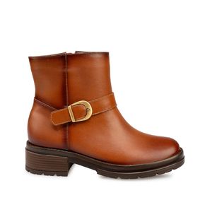 Botin Jodhpur Casual FER-2438 Miel Viale Cuero