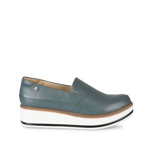 Zapato Slip On Casual TATI-2432 Acero Viale Cuero