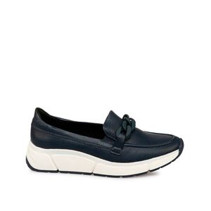 Zapato Mocasín Casual ELI-2411 Azul ADV