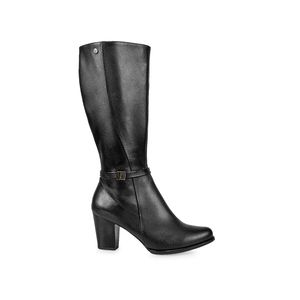 Bota Alta  Casual RUT-2401 Negro Viale Cuero