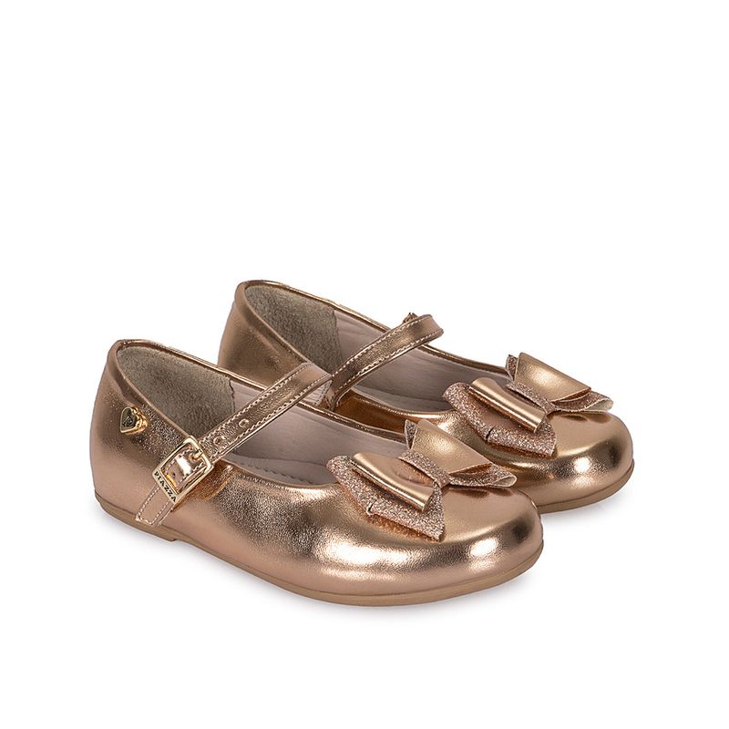 ZAPATO-BALLERINA-VESTIR-NIÑA-SINTETICO-PIAZZA-KIDS-FLAT-1-MADIS-069-ORO-ROSA--2-